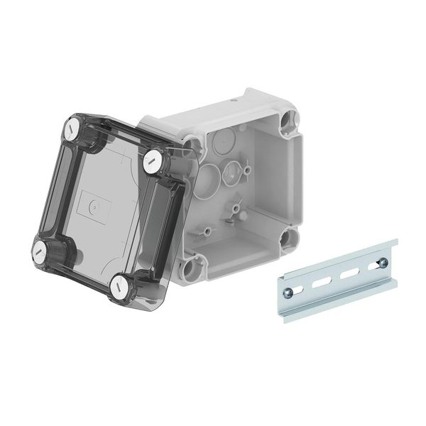 T 60 OE HD TR Junction box, closed with high transparent cover 114x114x76 image 1