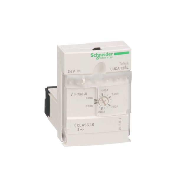 Standard control unit, TeSys Ultra, 3-12A, 3P motors, thermal magnetic protection, class 10, coil 24V DC image 1