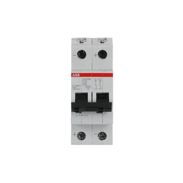 S202M-C2UC Miniature Circuit Breaker - 2P - C - 2 A image 3