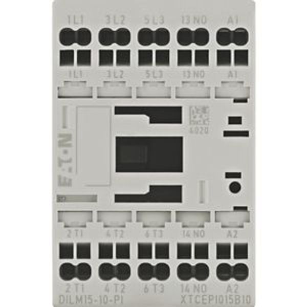 Contactor, 3 pole, 380 V 400 V 7.5 kW, 1 N/O, 24 V DC, DC operation, Push in terminals image 10