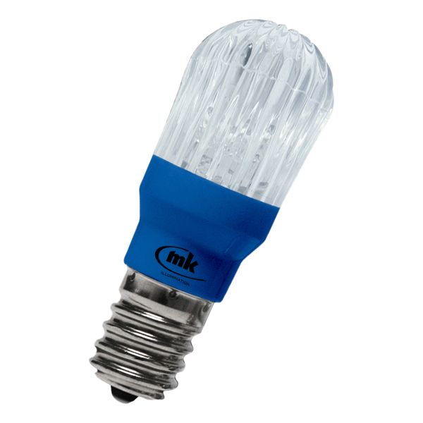 Prisma Bulb E14, 5 blue LEDs
12V, 0,5W image 1