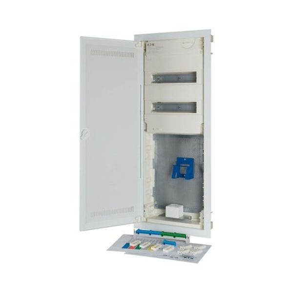 KLV-60HWP-W-HY24-F Eaton xComfort KLV hybrid distribution board image 1