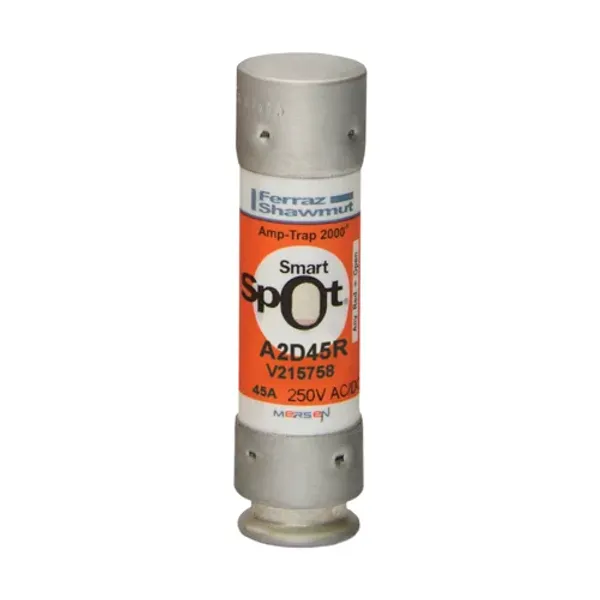 Fuse A2D-R Class RK1 Time-Delay 250VAC 250VDC 45A Ferrule SmartSpot® image 1