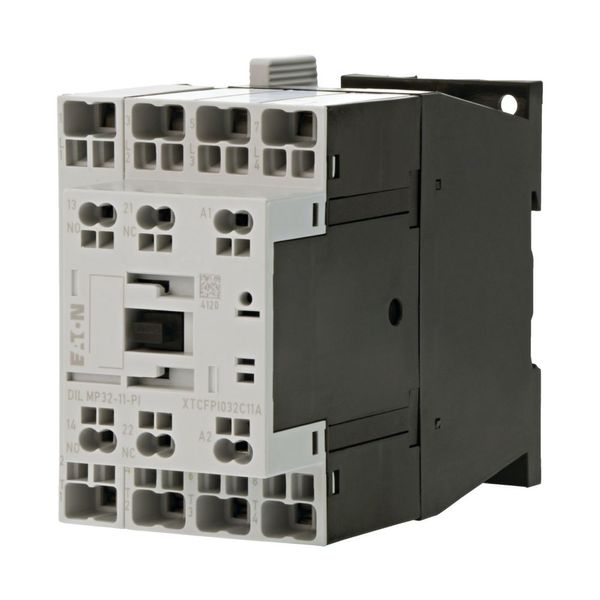Contactor, 4 pole, AC operation, AC-1: 32 A, 1 N/O, 1 NC, 230 V 50/60 Hz, Push in terminals image 7