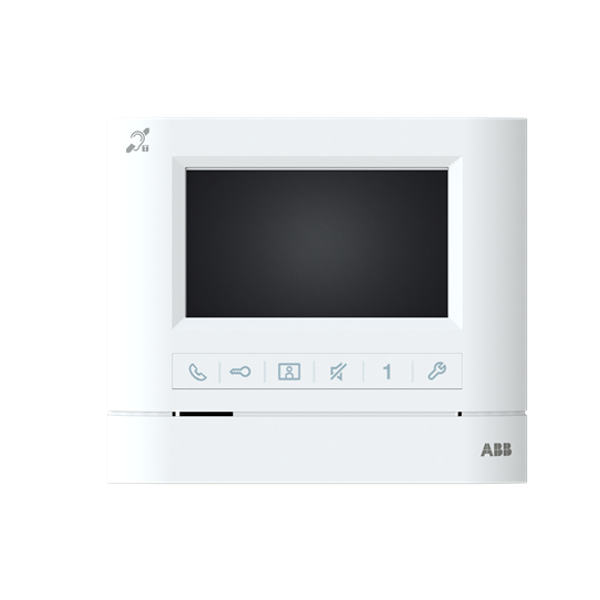 M22341-W-02 Basic 4.3" video hands-free indoor station,White image 2