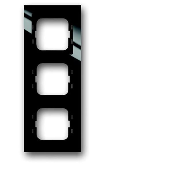 1723-281 Cover Frame Busch-axcent® Black image 1