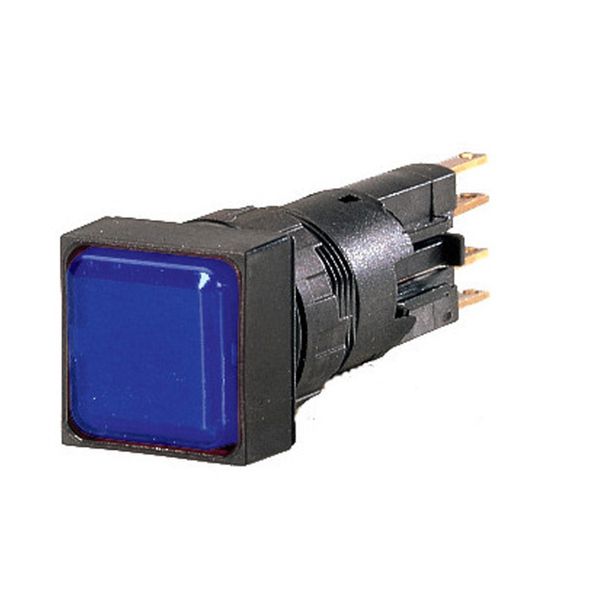 Indicator light, flush, blue, +filament lamp, 24 V image 2