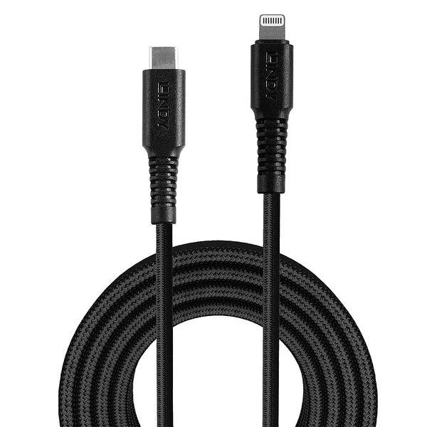 1m Reinforced USB Type C to Lightning Cable USB Typ C Male to Lightning Male image 2