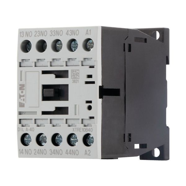 Contactor relay, 48 V 50 Hz, 4 N/O, Screw terminals, AC operation image 7