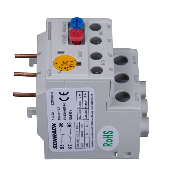 Thermal overload relay CUBICO Classic, 1.4A - 2A image 3