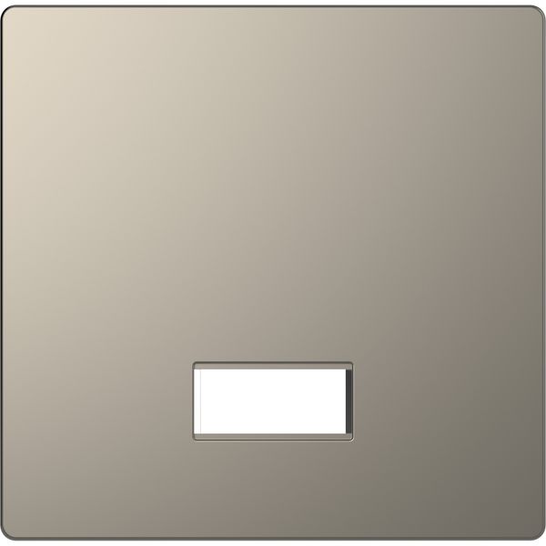 Rocker w. rectangular indicator window f. symbols, nickel metallic, Sys. Design image 3
