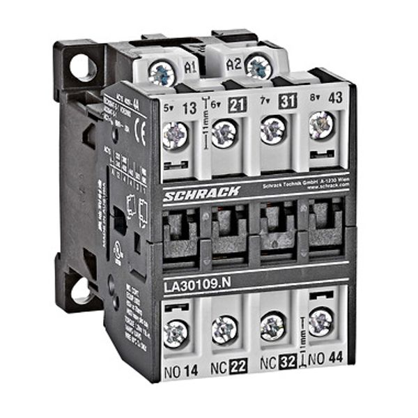 Auxiliary Contactor 12A, 230VAC, 2NO+2NC image 1