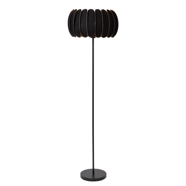 SPENCER Floor lamp-Black-Ø40-1xE27-40W-Felt image 1