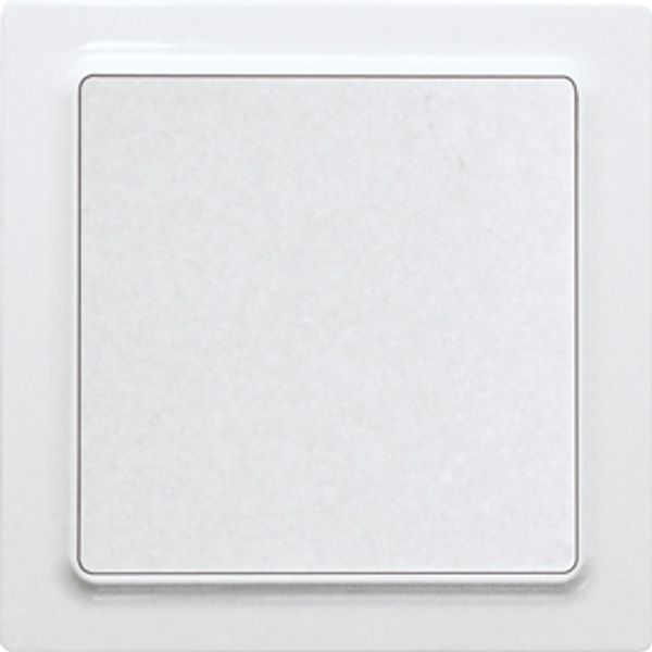 Wireless 2-way pushbutton in E-Design55, polar white glossy 30055715 image 1