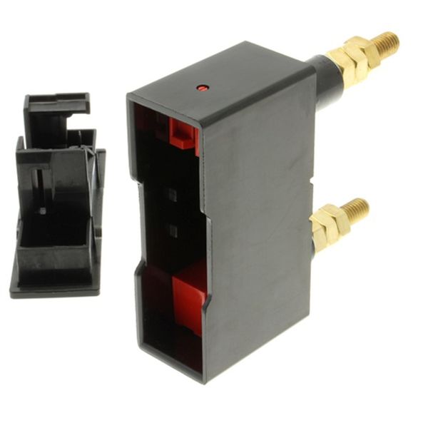 Fuse-holder, LV, 63 A, AC 550 V, BS88/F2, 1P, BS, back stud connected, black image 4