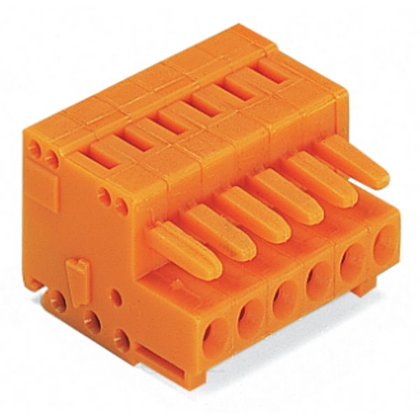 1-conductor female connector CAGE CLAMP® 1.5 mm² orange image 5