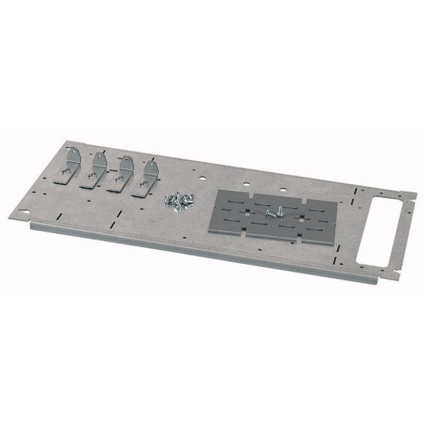 Mounting plate for  W = 600 mm, NZM3 400A, vertical image 1