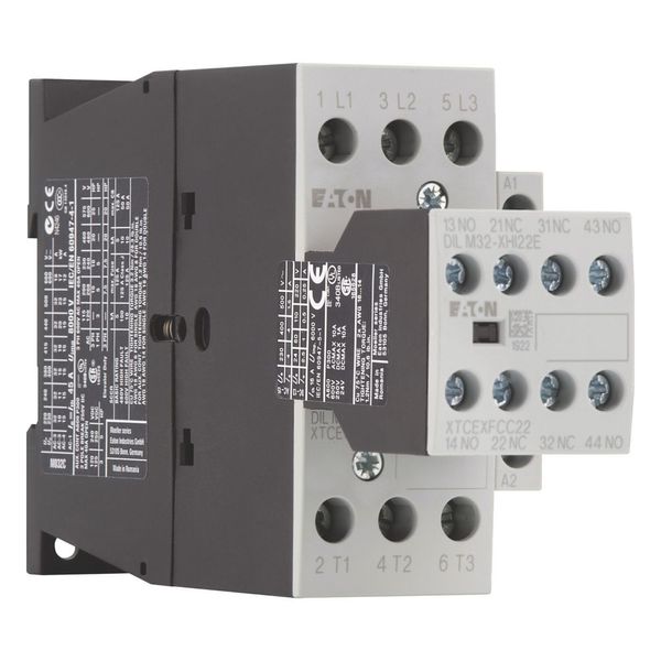 Contactor, 380 V 400 V 15 kW, 2 N/O, 2 NC, 230 V 50 Hz, 240 V 60 Hz, AC operation, Screw terminals image 11
