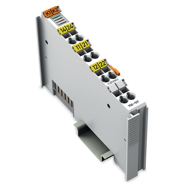 2-channel relay output AC 250 V 1 A light gray image 2