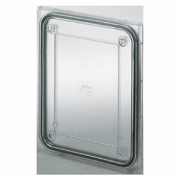 PROTECTED WATERTIGHT TRANSPARENT SHOCKPROOF LID FOR PTC JUNCTION BOXES - DIMENSIONS 138X169X70 - IP55 image 2