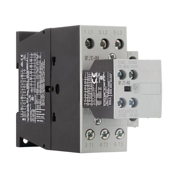 Contactor, 380 V 400 V 7.5 kW, 2 N/O, 1 NC, 230 V 50 Hz, 240 V 60 Hz, AC operation, Screw terminals image 11