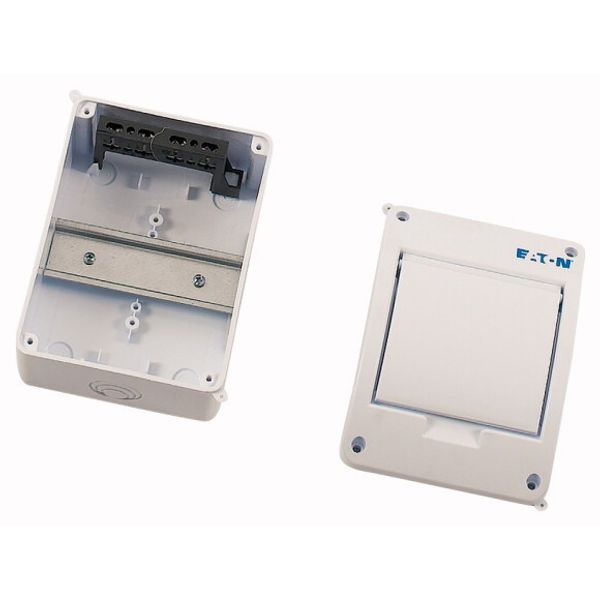 ECO Compact distribution board, surface mounted, 1-rows, 5 MU, IP40 image 3