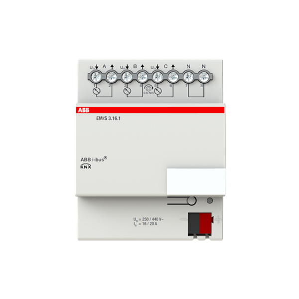 EM/S3.16.1 Energy Module, 3-fold, 16/20 A, MDRC image 7