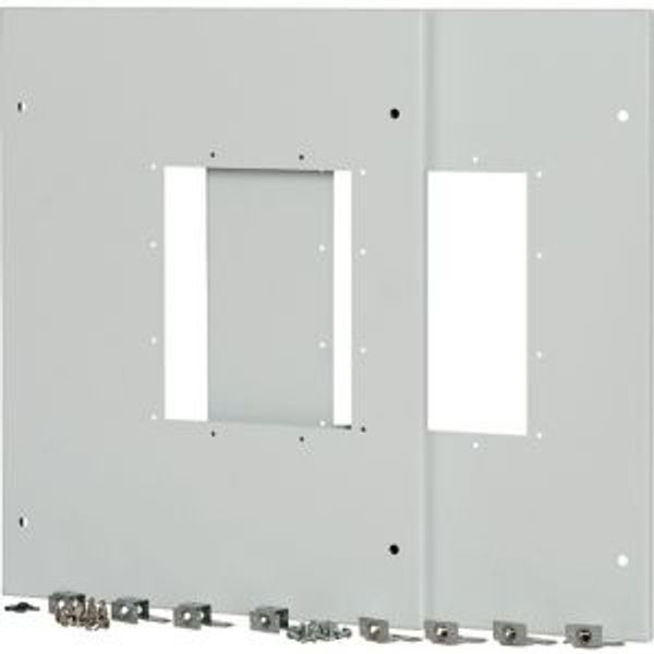 Front cover, 2x IZMX16, fixed mounted design, W=1000mm image 4