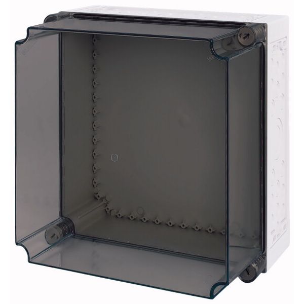 Insulated enclosure, +knockouts, HxWxD=375x375x275mm image 1