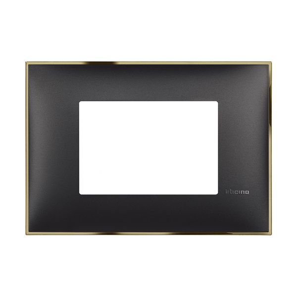 CLASSIA - COVER PLATE 3P BLACK GOLD image 1