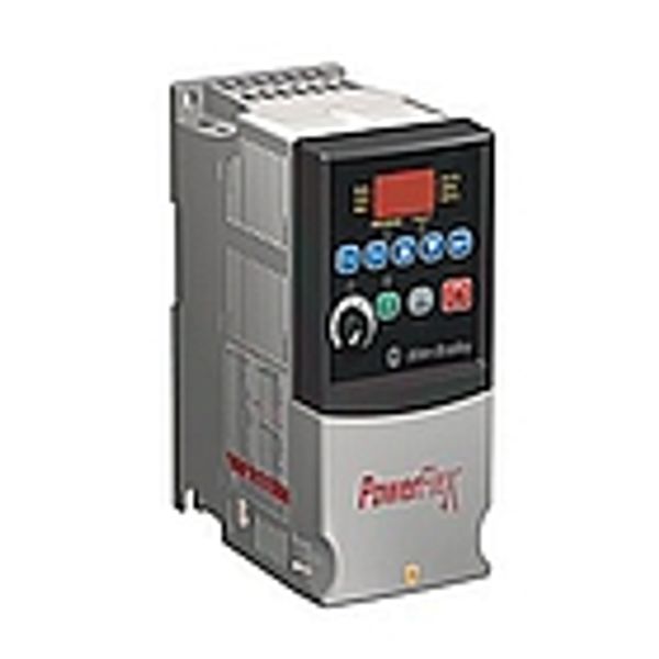 Drive, 240VAC, 1PH, 2.3A, 0.4KW, 0.5HP, with S Type EMC Filter image 1