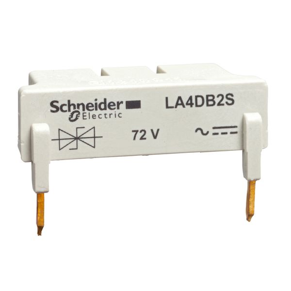 TeSys D - suppressor module - RC circuit - 50...127 V AC image 1