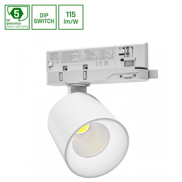 ARTEMIDA MINI RA>90 6,5-20W NW 230V 36, 60DEG IP20 75X78X110 WHITE 5Y WARRANTY WITH POWER CHANGE image 1