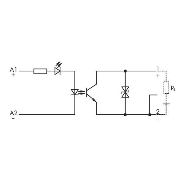 859-796 Optocoupler module; Nominal input voltage: 24 VDC; Output voltage range: 3 … 30 VDC image 4