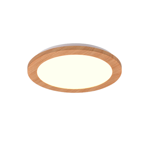 Camillus LED ceiling lamp 26 cm wood image 1