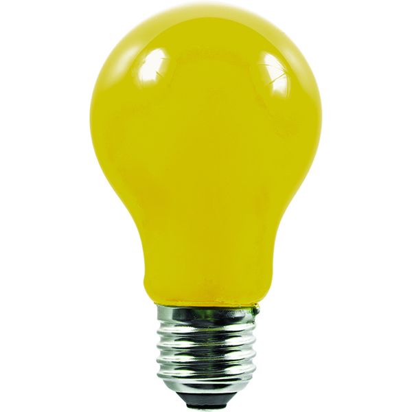 LED E27 Fila GLS A60x105 230V 1W AC Yellow Non-Dim image 1