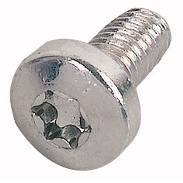 Screw, M4x16, thread forming, pan head, form C, zinc plated image 1