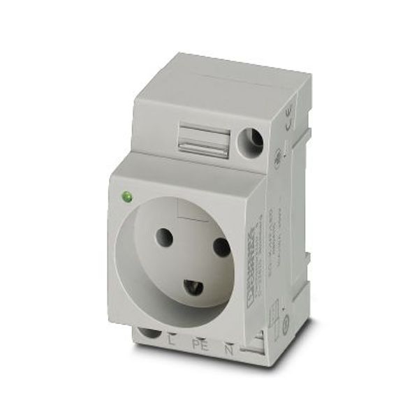 Socket outlet for distribution board Phoenix Contact EO-K/UT/LED 250V 16A AC image 2