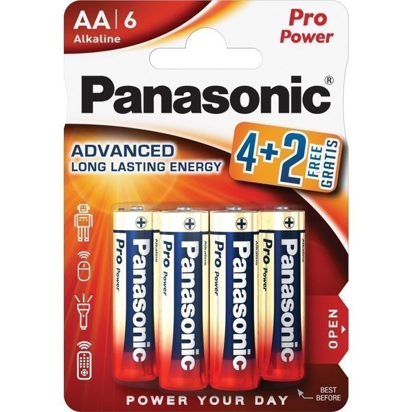 PANASONIC Pro Power LR6 AA BL4+2 image 1