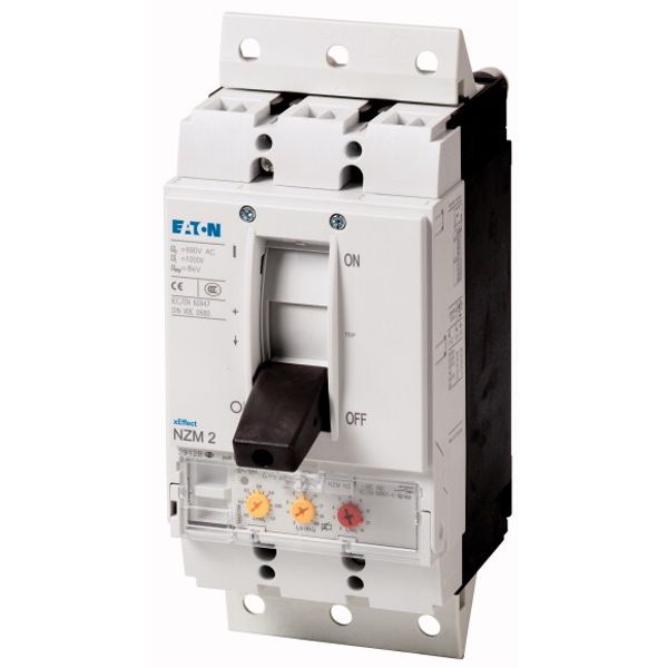 Circuit-breaker, 3 p, 140A, plug-in module image 1