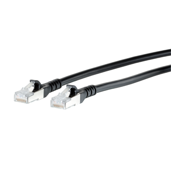 Patch cord Cat.6A AWG 26 20.0 m black image 3