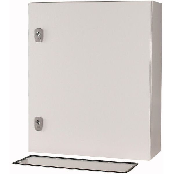 Wall enclosure with mounting plate, HxWxD=600x500x200mm image 8
