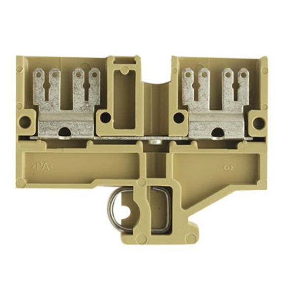 Feed-through terminal block, Flat-blade connection, 2.5 mm², 500 V, 20 image 1