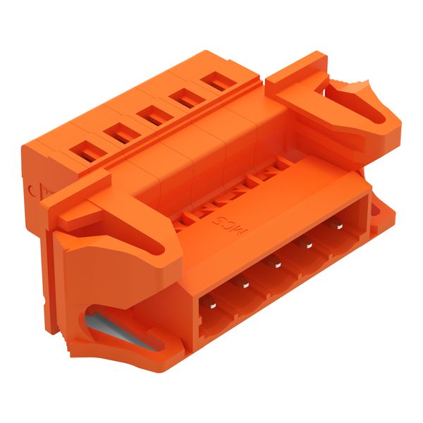 1-conductor male connector CAGE CLAMP® 2.5 mm² orange image 2