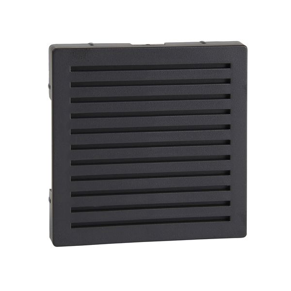 Central plate for acoustic signal generators, anthracite, System M image 3