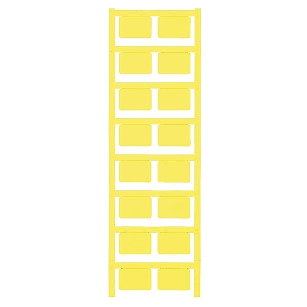 Device marking, 27 mm, Polyamide 66, yellow image 1