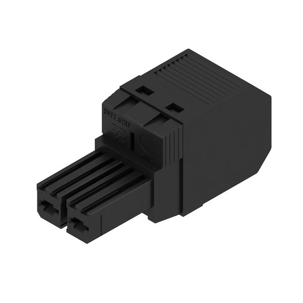 PCB plug-in connector (wire connection), 7.62 mm, Number of poles: 2,  image 1