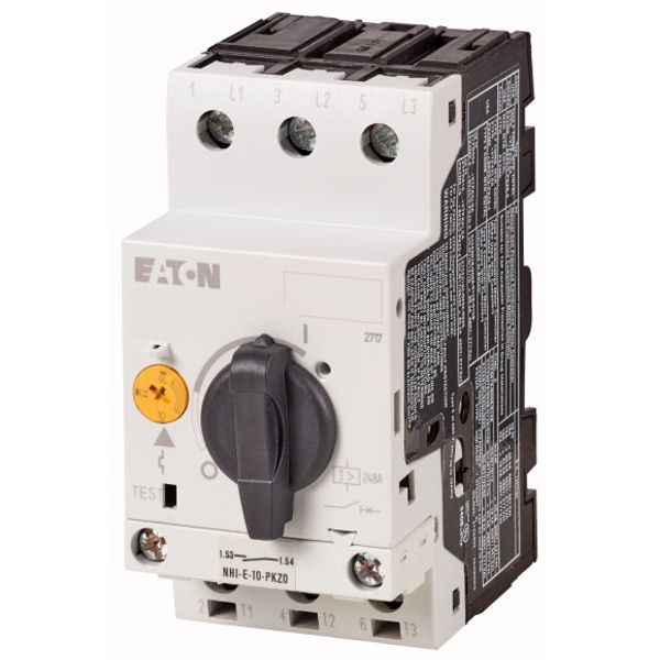 Motor-protective circuit-breaker, 3p+1N/O, Ir=10-16A, screw connection image 3