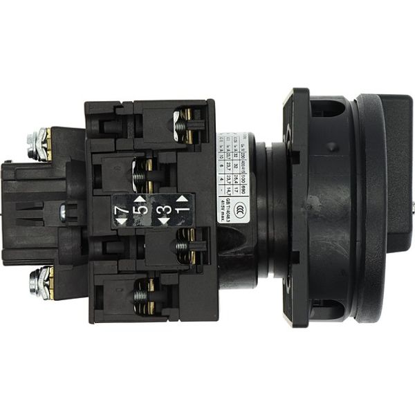 SUVA safety switches, T3, 32 A, flush mounting, 2 N/O, 2 N/C, STOP function, with warning label „safety switch” image 3