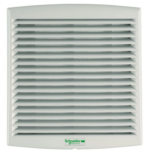 ClimaSys forced vent. IP54, 38m3/h, 230V, with outlet grille and filter G2 image 1